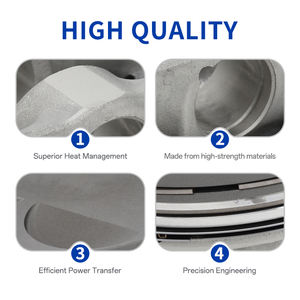 Conjunto de Pistón MANERI 11257519916 para Motor <span class=keywords><strong>BMW</strong></span> N62B44 4.4L V8 Compatible con OEM 11257515760 - Product Image 3