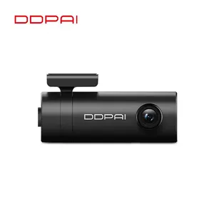 DDPAI kamera dasbor Mini 1080P Hd 128GB, kamera dasbor usb F2.0 wifi tanpa layar kamera dasbor Android Wifi Smart Connect dengan kamera perekam