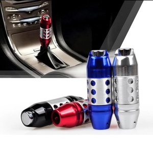 JDMotorsport88 Universal Mobil Aluminium <span class=keywords><strong>Automatic</strong></span> Gear Stick <span class=keywords><strong>Shifter</strong></span> Menangani Pergeseran Knob dengan Tombol - Product Image 6