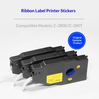 Étiquettes autocollantes originales pour imprimante de numéros de ligne Libiao C-280E/C-280T/N-1200/C-190E/LB-2812Y