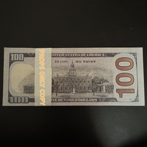 Billets de jeu factices <span class=keywords><strong>en</strong></span> USD pour décoration de fête, billets de banque américains fantaisie, argent de cinéma, Noël, anniversaire - Product Image 3