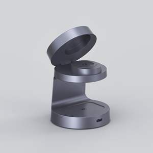 Para los nuevos lanzamientos de 2026, versión Q2.2. Cargador inalámbrico magnético 3 en 1 plegable de 25 W de <span class=keywords><strong>carga</strong></span> rápida para teléfono 17 16, reloj, auriculares, <span class=keywords><strong>airpods</strong></span> - Product Image 5