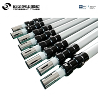 Soporte de exhibición de aluminio Pipe and Drape con certificación TUV, forma personalizable, vertical y transversal (2 pies-32 pies)