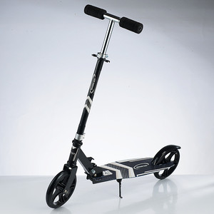 Scooter de dos ruedas plegable con altura ajustable para adolescentes, estilo moderno y portátil - Product Image 1