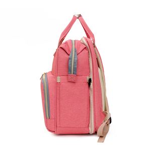 Bebê fralda mochila berço bebê cama fralda saco com mochila USB com mosquiteiro - Product Image 4