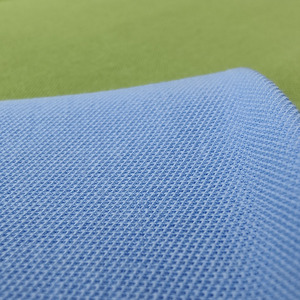 180gsm lưới Polo vải-60% cotton 40% polyester thoải mái T-Shirt chất liệu - Product Image 2