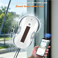Robot Limpiacristales Eléctrico 2026, Aspiradora para Ventanas con Control Remoto, Dispositivo de Limpieza para Hogar y Oficina