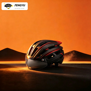 קסדת אופניים חצי פנים Fengyu MTB, רב מכר, מחומר PC+EPS, מאווררת, הגנה מפני השמש, יוניסקס, קסדת בטיחות למבוגרים - Product Image 1