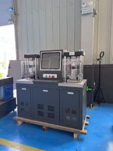 Dobra controlada do bloco do cimento do equipamento de testes do microcomputador e máquina de testes compressiva com garantia 1 ano - Product Image 3