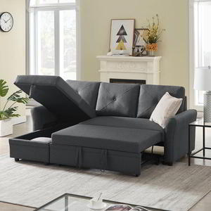 PZ HOME futón moderno sofá esquina convertible sofá cama plegable sofá cama muebles con <span class=keywords><strong>precio</strong></span> - Product Image 1