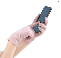 Gants d'été pour femmes, unis, à doigts entiers, en coton/élasthanne, antidérapants, compatibles écran tactile, pour cyclisme, travail et usage quotidien