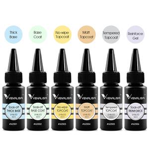Vernis à ongles gel mat Venalisa Nail Art 30 ml, haute qualité, sans résidu collant, gel de finition pour ongles, <span class=keywords><strong>base</strong></span> <span class=keywords><strong>coat</strong></span>, marque privée - Product Image 5