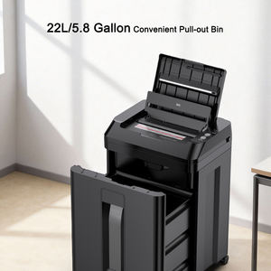 Triturador De Papel P 5, trituradora de documentos de alimentación automática, trituradora de papel automática para oficina, 200 hojas, microcorte, nivel de alta seguridad, hojas - Product Image 6