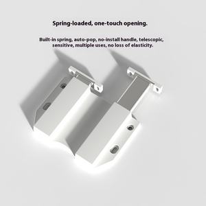 Cajón táctil de rebote moderno <span class=keywords><strong>para</strong></span> sala de estar, sin manija, tipo empuje, puerta de gabinete, prensa de resorte, puerta oculta con salto, puerta abierta - Product Image 3