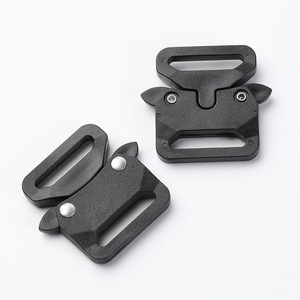 <b>Sliding</b> Buckle <b>Plastic</b> Adjustable Black For Bags Durable J1066-25 - Product Image 3