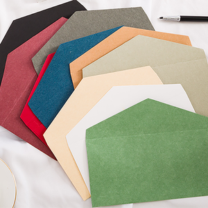 Lettera di invito alla cerimonia busta ispessita in stile occidentale busta d'<span class=keywords><strong>ingresso</strong></span> dorata e semplice alta qualità e alta moda - Product Image 2