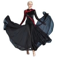 Ylf720 LILACDANCE Robe de danse de compétition de salon américain 100 % polyester de haute qualité, personnalisée, pour adultes – Grande Vente