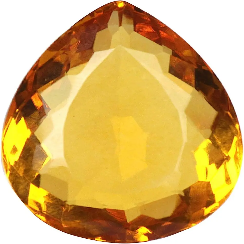 Natural Citrine Gemstone 5X7mm Pear Shape Faceted Cut Genuine Loose Gemstones For Jewelry Making at Wholesale Factory Prices OEM