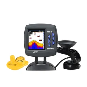 Lucky bait boat fish finder FF918CDS-WT Dot-Matrix Display with wireless sensor and transducer dual use fish finder fishing equ