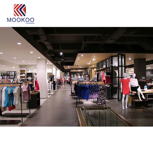 Decorazione del negozio alla moda con immagini di vestiti <span class=keywords><strong>eleganti</strong></span> espositori del centro commerciale delle donne - Product Image 5