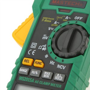 Pince ampèremétrique Mastech MS2015A 1000A True RMS avec écran LCD pour usage professionnel - Product Image 3