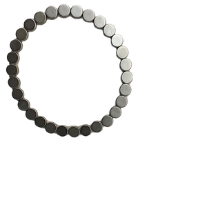 Vente en gros d'aimants permanents en néodyme N35H-N52H Super fort Ndfeb Nickel Cuivre Enduit - Product Image 6