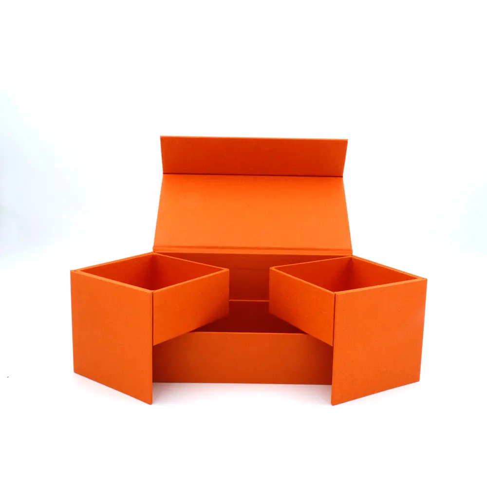 2 piece Cookies and Brownies Paper Large Gift Boxes mooncake Luxury Rigid Cardboard Packaging