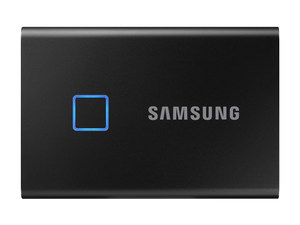 <span class=keywords><strong>SSD</strong></span> <span class=keywords><strong>portable</strong></span> 500 Go <span class=keywords><strong>T7</strong></span> USB 3.2 avec sécurité par empreinte digitale, vitesse de lecture de 1050 Mo/s, USB 3.2 Samsung <span class=keywords><strong>T7</strong></span> <span class=keywords><strong>Touch</strong></span>, appareil <span class=keywords><strong>portable</strong></span> - Product Image 1