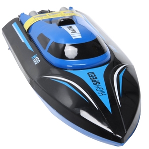 XUEREN <span class=keywords><strong>Skytech</strong></span> H100 Barca RC 2.4GHz 4 Canali 30km/h Barca da Corsa Telecomandata con Schermo LCD BLU BATTERIA LI-ION Per Uso Esterno - Product Image 1