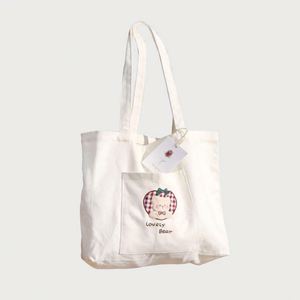 Promotional Cotton Customizable Reusable Shopping <b>Bag</b> Custom logo Canvas Custom Cotton Canvas Tote <b>Bag</b> with Pocket with Zipper - Product Image 1