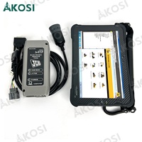 Pour les pièces détachées JCB Service Master, outil de diagnostic JCB, outil de service électronique JCB, outil de diagnostic + tablette Xplore