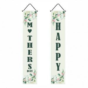 Widely Used Custom Design Portable Premium Antithetical Mother's Day Party Home Decoration Polyester <b>Banner</b> - Product Image 1
