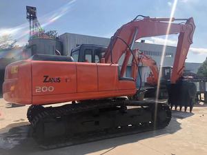Excavatrice Hitachi ZX200-6, moteur japonais 6 cylindres, 20,5 tonnes, équipement de construction avec pompe, roulement, engrenage, PLC - Product Image 3