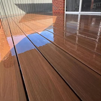 Nouveau produit phare 2026 : Lames de terrasse WPC extérieures ignifuges à surface lisse, en composite bois-plastique co-extrudé, pour jardin