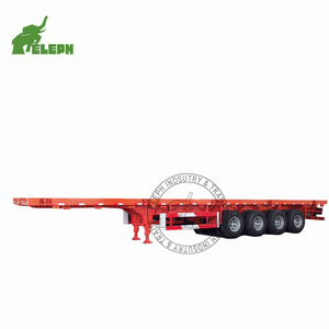 Semi-remorques à plateau porte-conteneurs à 2 ou 3 essieux à prix abordable - Product Image 1