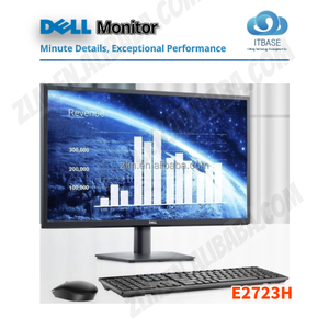 ใหม่เดล E2723H จอคอมพิวเตอร์ตั้งโต๊ะ27นิ้วพร้อมมุมมองภาพกว้างแสงสีฟ้า1080P Full HD VGA + DP Interface - Product Image 2