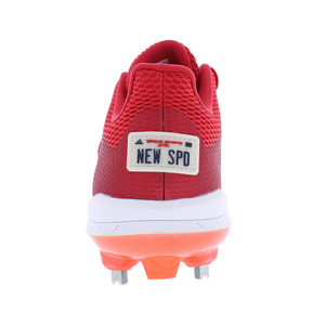 Chaussures Adidas Afterburner 6 Speed Trap pour hommes Couleur : Écarlate/Argent Métallique/Rouge Actif 100% Authentique - Product Image 4