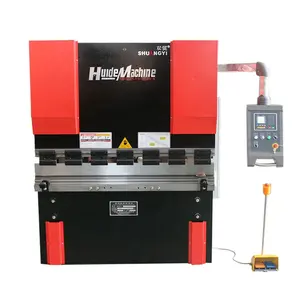 WC67K Metal sheet plate press brake hydraulic press brake machine 40ton 1600 mm CNC bending machine suppliers