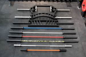 Barras de 20 kg y 45 lb para Gimnasio, Equipo de Levantamiento de Pesas, Entrenamiento de Fuerza, Barras Olímpicas, <span class=keywords><strong>Barra</strong></span> de Cerakote, <span class=keywords><strong>Barra</strong></span> de Levantamiento de Pesas - Product Image 3