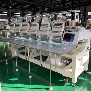 Zhejiang Customized 6-Head Sewing <b>Machine</b> 12-15 Needles 400*450 mm Big Embroidery Professional Computerized Operation - Product Image 1