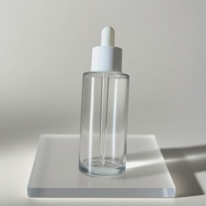 Envases de Vidrio Transparentes de 30ml, 50ml y 100ml para Aceite Corporal, Botellas con Gotero para Suero y Aceite Esencial, para Aceite para el Crecimiento del Cabello - Product Image 1
