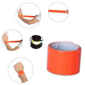 2024 Wholesale Wrap Reflective Night Promotion Gift Pvc <b>Slap</b> Wrist <b>Band</b> Bracelet for Event - Product Image 6