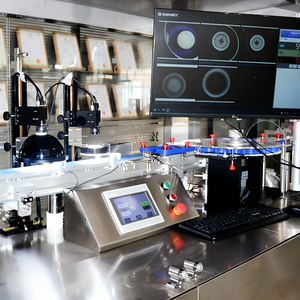 Automotive &amp; Industrial <strong>Fluid</strong> Container Closure Vision System 360&deg; Inspection of Large-Diameter Caps for Burrs, Scratches - Product Image 5
