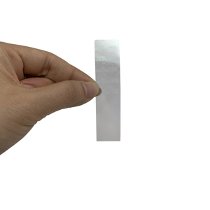 Bán buôn tùy chỉnh thiết kế rõ ràng gốc xác thực an ninh 3D dùng một lần trong suốt ba chiều Sticker - Product Image 6
