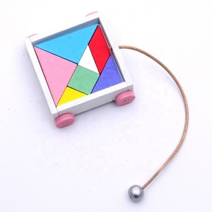 Casa de Muñecas de Diseño Innovador, Bloques de Madera en Miniatura, Rompecabezas Cuadrado Pequeño, Coche en Miniatura, Juguetes de Rompecabezas, Mini Juguete 3D, Regalos para Niños, Juguetería - Product Image 2