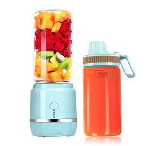Mélangeur presse-agrumes rechargeable USB pour smoothies et shakes avec <span class=keywords><strong>2</strong></span> tasses à jus Nouveau mélangeur portable sur le voyage Cuisine sportive - Product Image 3