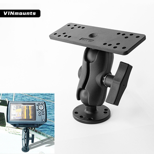 Soporte Electrónico Marino para Bote, Canoa, Kayak, con Brazo de Aluminio de 8.7CM, Compatible con Sondas de Pesca Garmin y Lowrance - Product Image 2