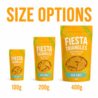 Bolsas de Embalaje de Alimentos Personalizadas con Ventana, Cierre Resellable y Fondo Plano para Tortillas de Maíz y Salsa