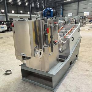 Separador de Sólidos y Líquidos 2026, Máquina Deshidratadora de Lodos, Prensa de Tornillo Totalmente Automática, Capacidad de 8-10m/h, 1 Año de Garantía, Certificación CE - Product Image 2