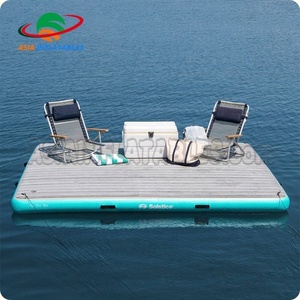 Plateforme flottante pour la pêche, ponton de pêche portable, bateau de pêche gonflable, coussin d'air, <span class=keywords><strong>tapis</strong></span> magique gonflable - Product Image 2